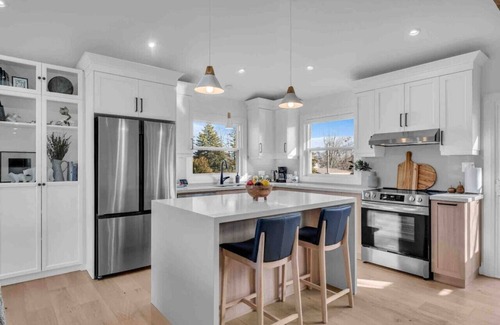 Burlington House | Spacious Elegance: Two Living Spaces in One Home
