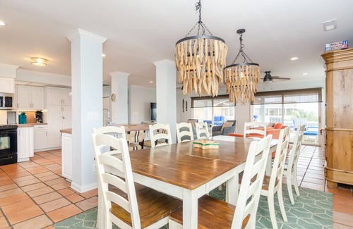 Shell Island House | Spacious family home w unobstructed ocean views!