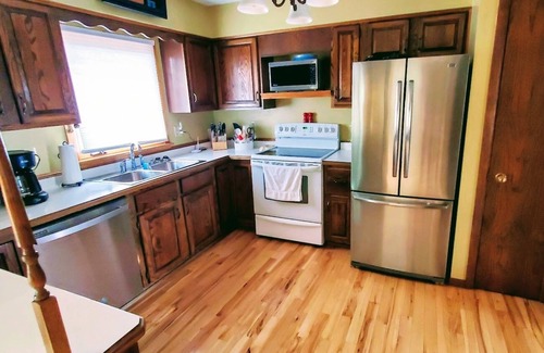 Two Harbors House | Spacious family home with quick & easy access to outdoor trails.