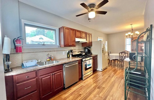 Verona House | Spacious family home with central air! 5 min walk to verona park