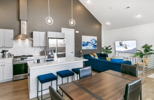 Northeast Park Hill House | Spacious Farmhouse-Chic Home in Park Hill! Perfect WFH + Garage + EV Charger!