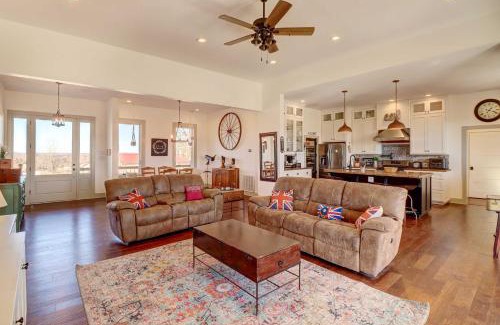 Harrison House | Spacious Farmhouse Near Hikes and Waterfalls