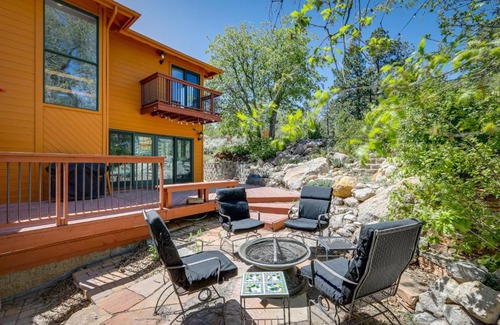 Swiss Manor House | Spacious Flagstaff Home with Hot Tub and Fire Pit!