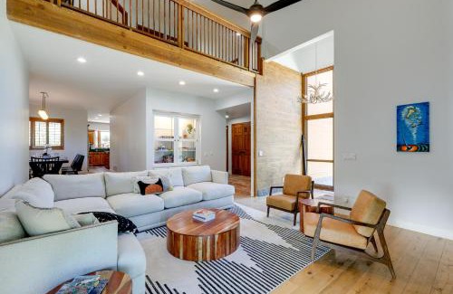 Swiss Manor House | Spacious Flagstaff Home with Hot Tub and Fire Pit!