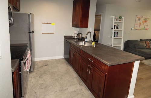 Downtown San Diego Condo | Spacious furnished home office condo in Little Italy - Free Secure Parking