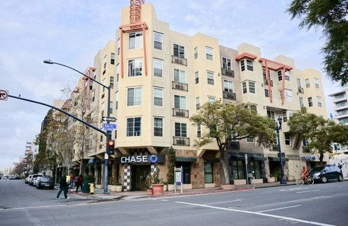 Downtown San Diego Condo | Spacious furnished home office condo in Little Italy - Free Secure Parking