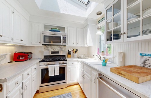 West Barnstable House | Spacious getaway near beach with private seasonal pool, hot tub, & 2 offices