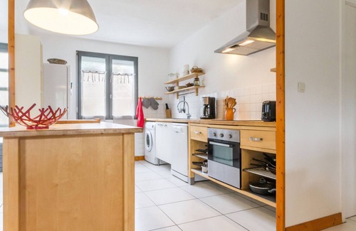 Malville Cottage | Spacious Ground-Level Home with Large Yard, Terrace, WiFi, and Game Amenities in Malville