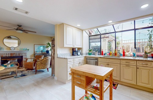 Guajome House | Spacious home in a great location with firepit, grill, games, AC, & smart TVs