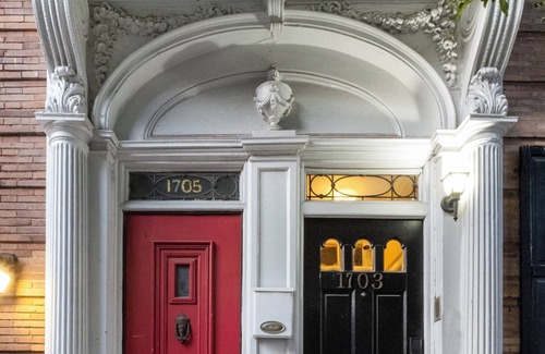 Rittenhouse Row House | Spacious home in Rittenhouse Square with six private 1-bedroom units. Sleeps 14!