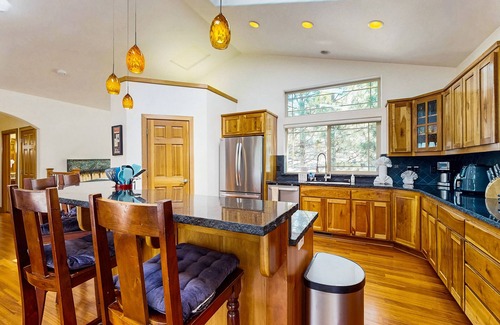 Montgomery Estates House | Spacious home near Lake Tahoe with private hot tub & two decks - near dining
