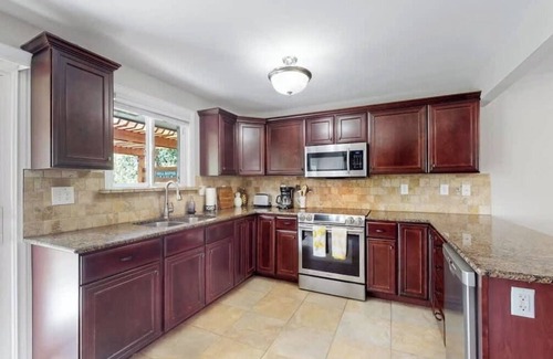 Littleton House | Spacious Home with King Beds, Large Yard, & Family Space