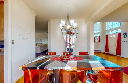 Sykesville House | Spacious Home with Private Hot Tub & Ping-Pong
