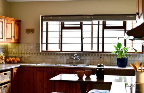 Strand House | Spacious home with pool 200M from beach