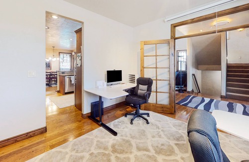 Eagle House | Spacious home with pool table, ping-pong, fireplace, deck, grill, & W/D