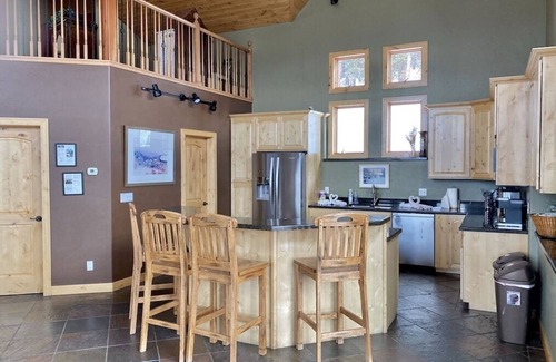 Forest Hills House | Spacious home with amazing views, hot tub, theater, game room and close to town!