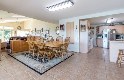 Holcomb House | Spacious home with private lake front