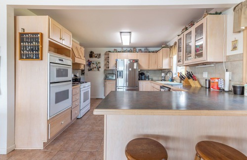 Holcomb House | Spacious home with private lake front