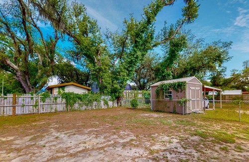 Panama City House | Spacious home with a yard, grill, W/D, and AC - prime location & dog-friendly