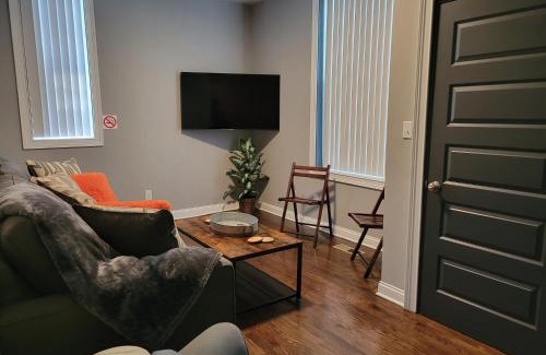 Corryville Apartment | Spacious Industrial split level with a Balcony