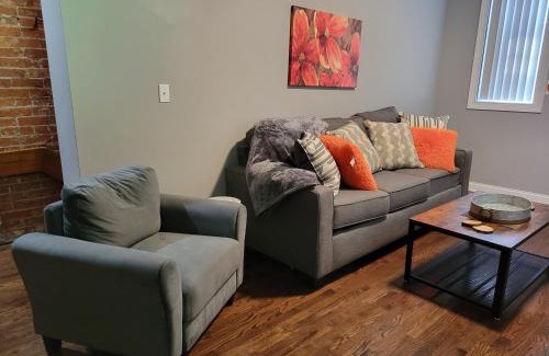 Corryville Apartment | Spacious Industrial split level with a Balcony