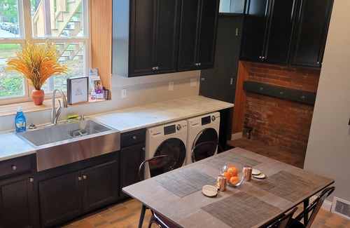 Corryville Apartment | Spacious Industrial split level with private balcony