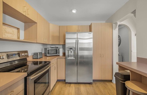 Irvington House | Spacious Irvington Home: Porch and Parking