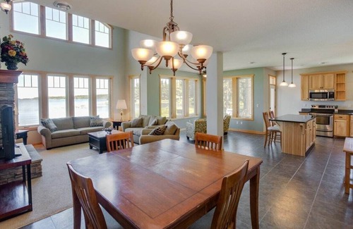 Walker Condo | Spacious Lakefront duplex on Leech Lake with beautiful views! #205