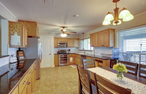 West Livingston House | Spacious Livingston Home w/Private Boat Dock