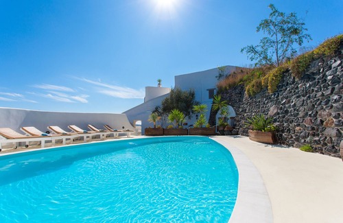 Megalochori Villa | Spacious Luxury Private Villa - Pool - Ocean Views