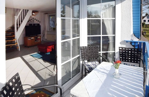 Ostseebad Prerow Apartment | Spacious maisonette apartment in the Mühlenpark up to 4 p., WLAN, west loggia, washing machine