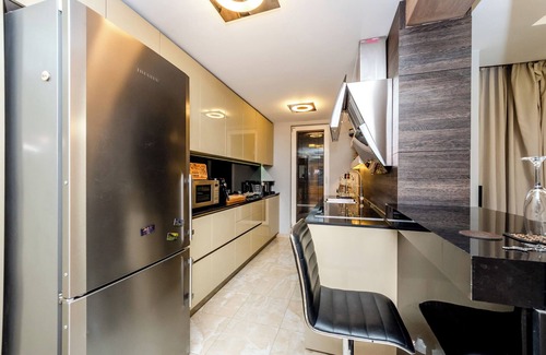 Studentski Grad House | Spacious modern apartment. Large balcony overlooking the city line and mountains