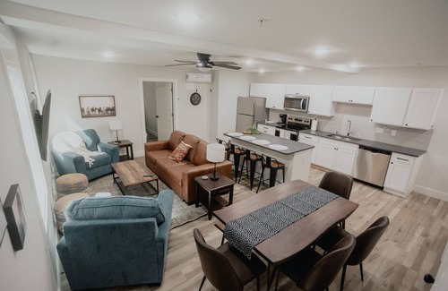 Dodge City Apartment | Spacious NEW 2 bedroom Downtown Loft, The Rory!