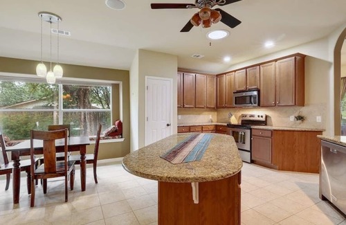 Leander House | Spacious Oasis with Koi Pond