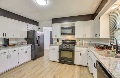 Bellevue House | Spacious Omaha Home w/Patio & Yard, Pets Welcome!