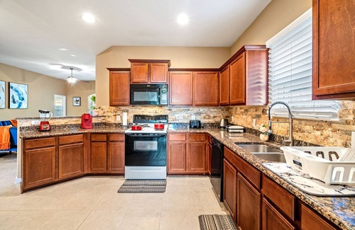 Crowley House | Spacious One-level Home - Calm Neighborhood Yard