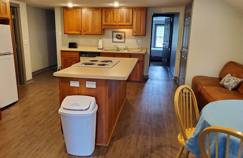 New Glarus Apartment | Spacious, Pet Friendly Apartment in the Heart of Downtown