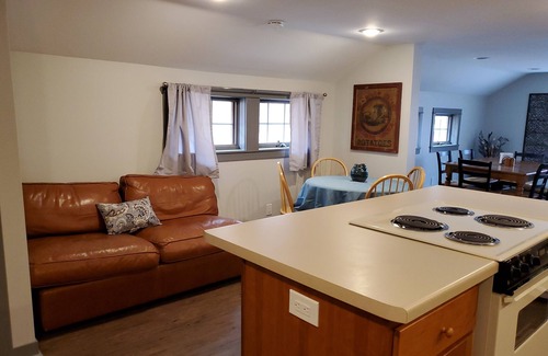 New Glarus Apartment | Spacious, Pet Friendly Apartment in the Heart of Downtown