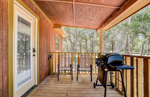 Blanco Cabin | Spacious property with four cabins, decks, grills, & open layouts - dog-friendly