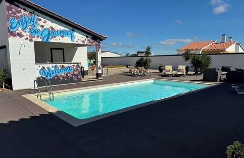 Salvaterra de Magos Villa | Spacious quiet charming villa with private pool and close to Lisbon