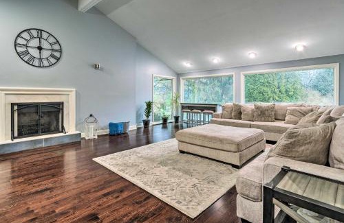 Rochester House | Spacious Rochester Home with Heated Pool and Hot Tub!