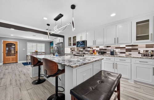 Rosenberg House | Spacious Rosenberg Smart Home w/Game Room, Patio & Master Suite