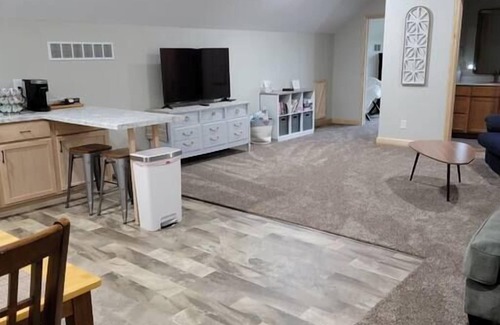 Middlebury Apartment | Spacious, rural apt w/outdoor amenities - close to Shipshewana and Toll Road