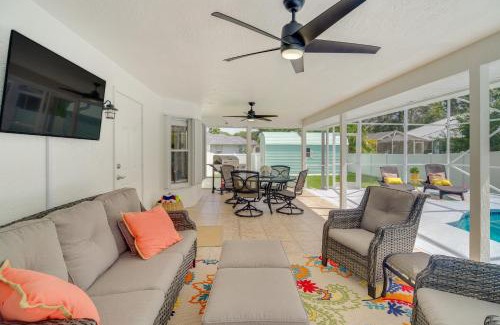 Sebastian Highlands House | Spacious Sebastian Retreat Lanai and Private Pool!