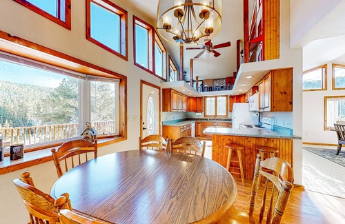Lead Cabin | Spacious & secluded home with private hot tub, billiards, fireplaces, & deck