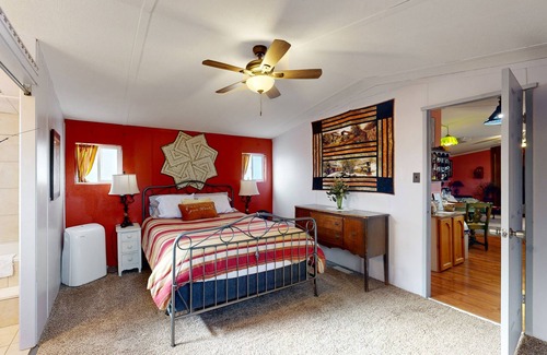 Bernalillo House | Spacious, single-level retreat with a large yard, washer/dryer, & full kitchen
