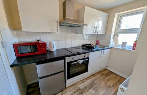 London Borough of Hounslow Apartment | Spacious Studio with Private Kitchen and Bathroom Close to Heathrow Airport