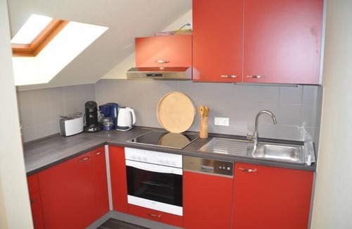 Schlatzendorf Apartment | Spacious three-room apartment for up to 6 people with panoramic balcony