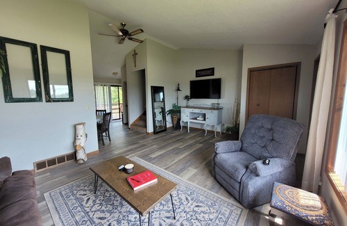 Muskegon House | Spacious Townhome in Fruitport!