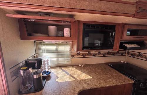 Stevensville House | Spacious Travel Trailer with AC in Stevensville